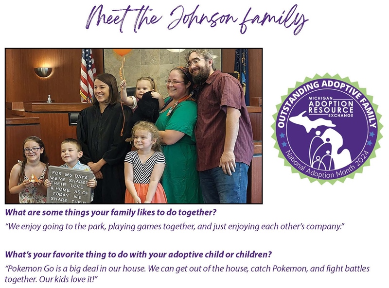 Johnson family photo